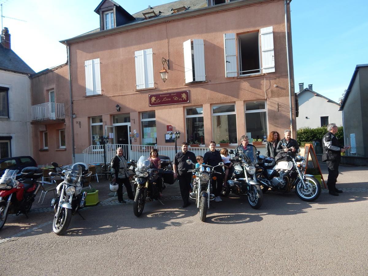 Le Lion D'Or Hotel Ouroux-en-Morvan Exterior photo